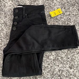 Tillys black jeans girls size 8